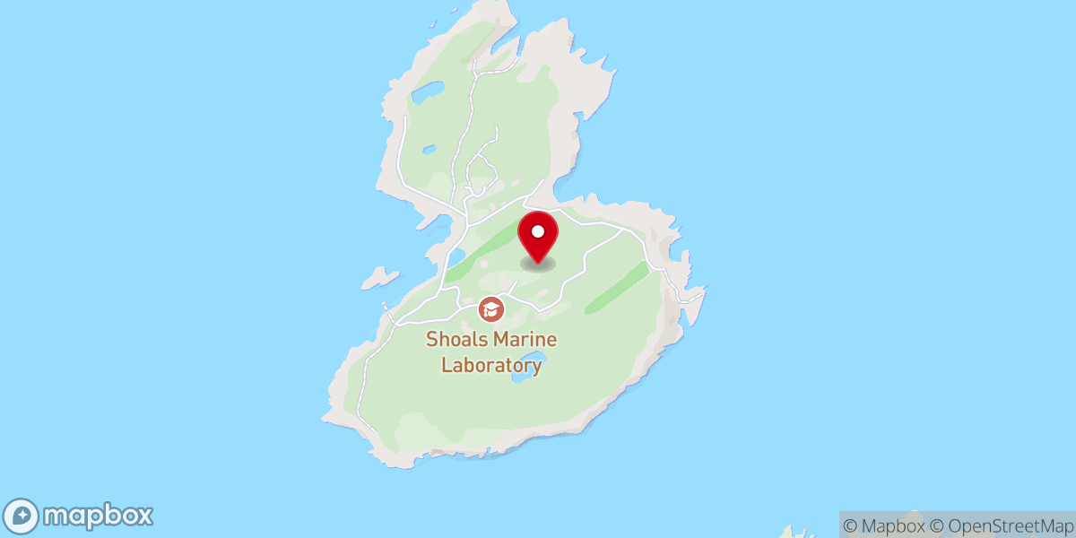 Map showing location of Isle of Shoals Association Inc Unitarian Universalist