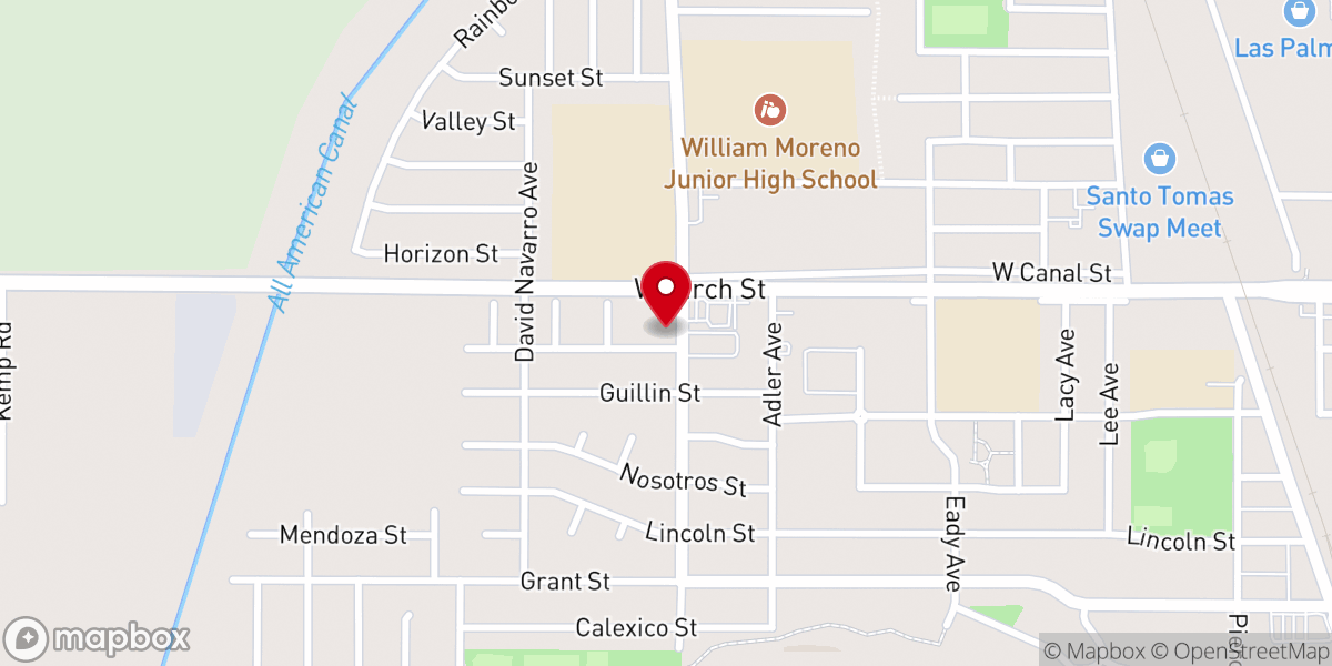 Map showing location of Comunidad Cristiana Rey De Reyes