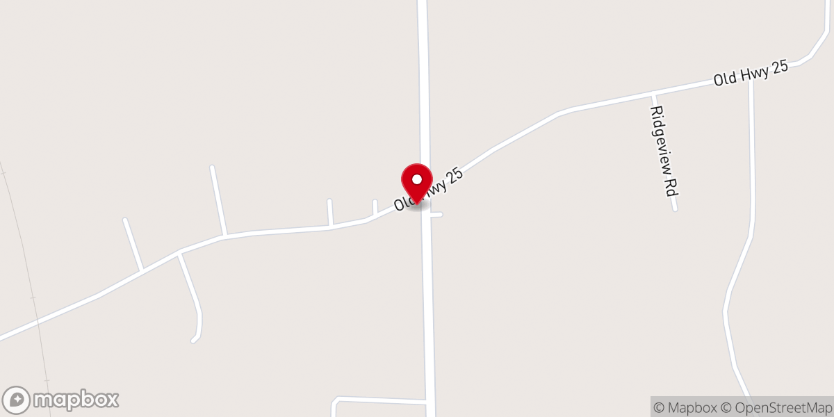Map showing location of The Church Of God