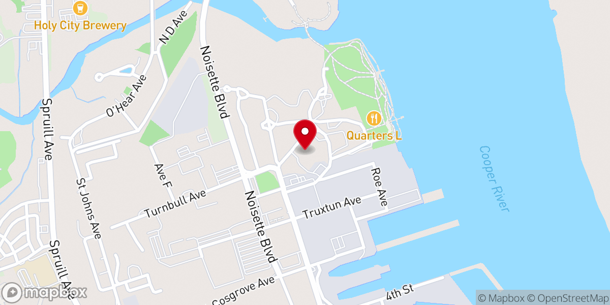 Map showing location of Harver Chapel