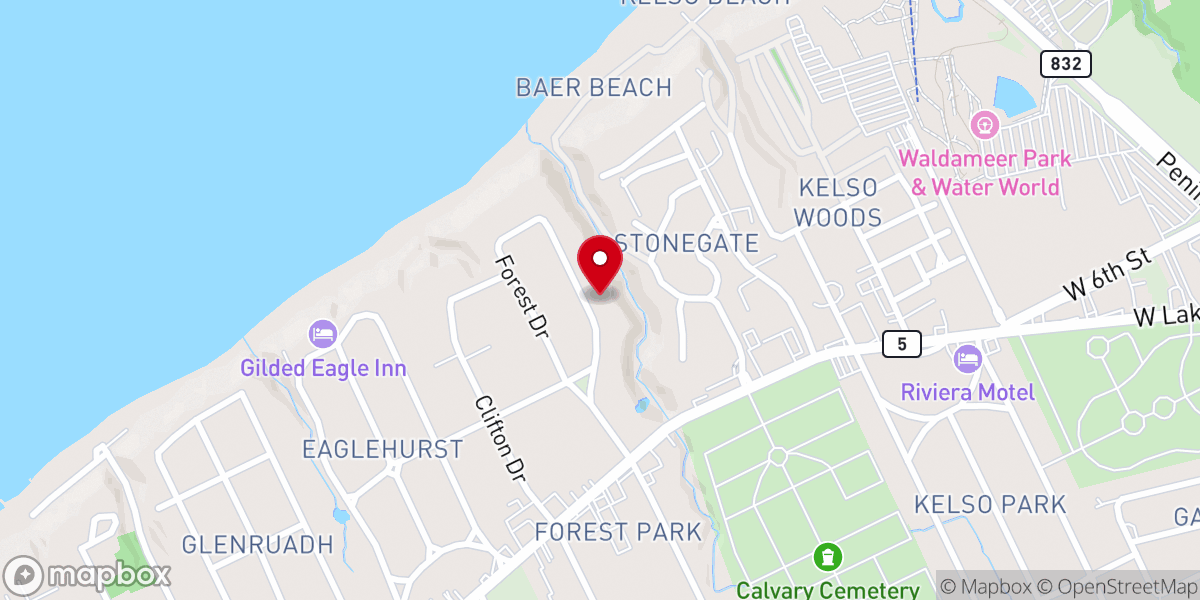Map showing location of 2 Have & 2 Hold Wedding Ceremonies
