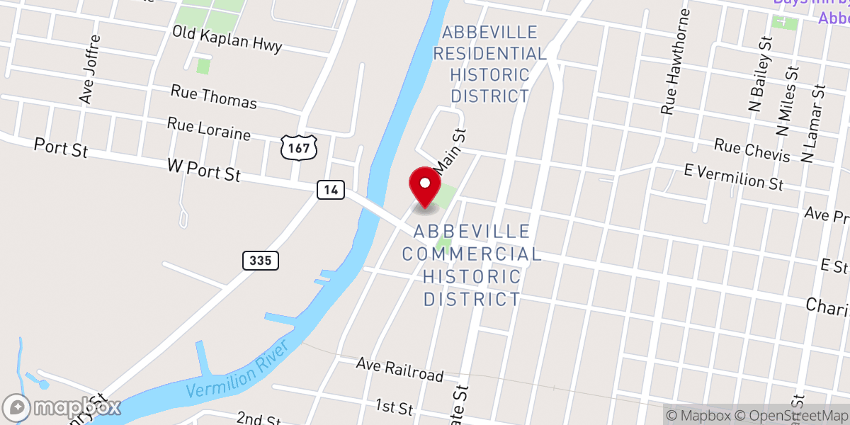 Map showing location of Saint Mary Magdalen Catholic Church