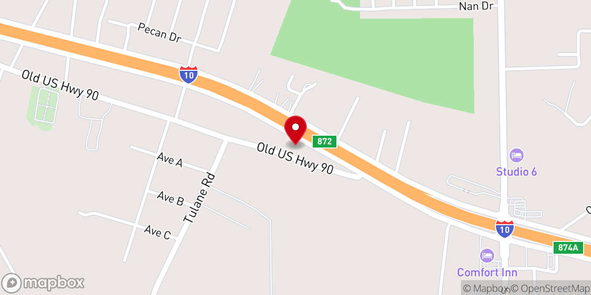 Map showing location of Orange Seventh-day Adventist Church