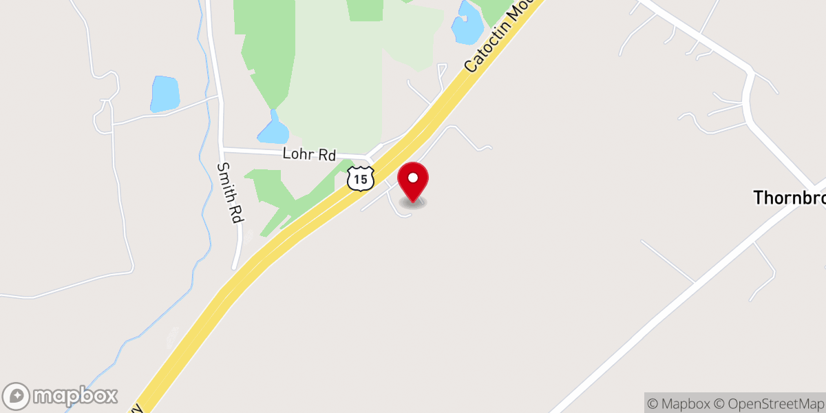 Map showing location of Catoctin View Seventh-day Adventist Church