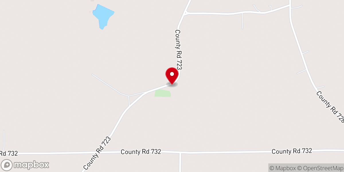 Map showing location of Sardis Methodist Church