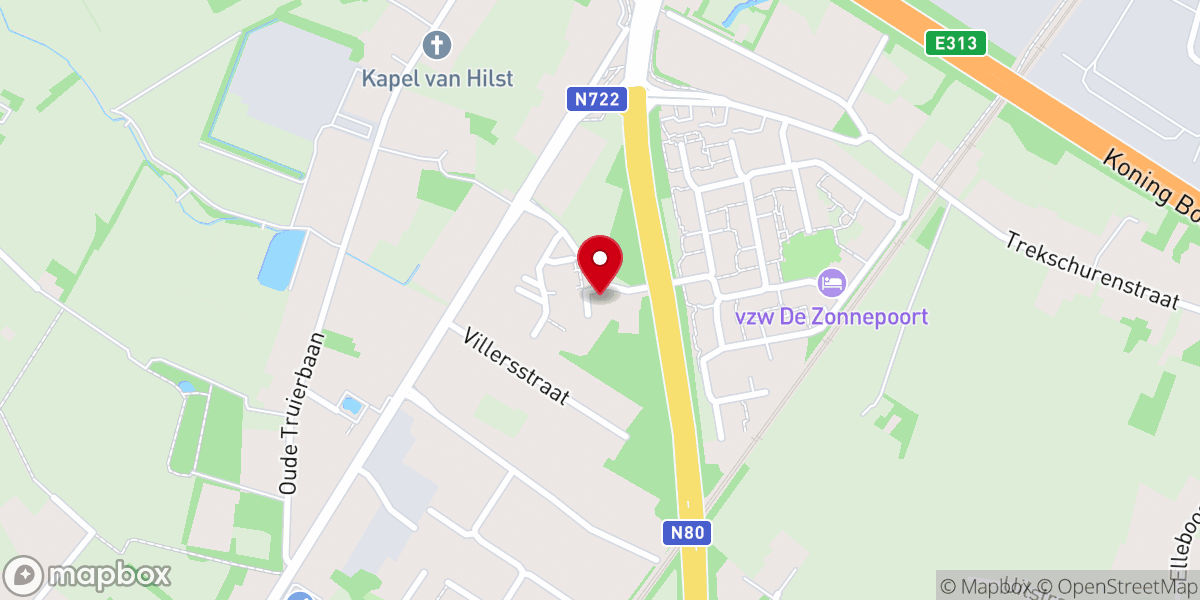 Map showing location of De magneet