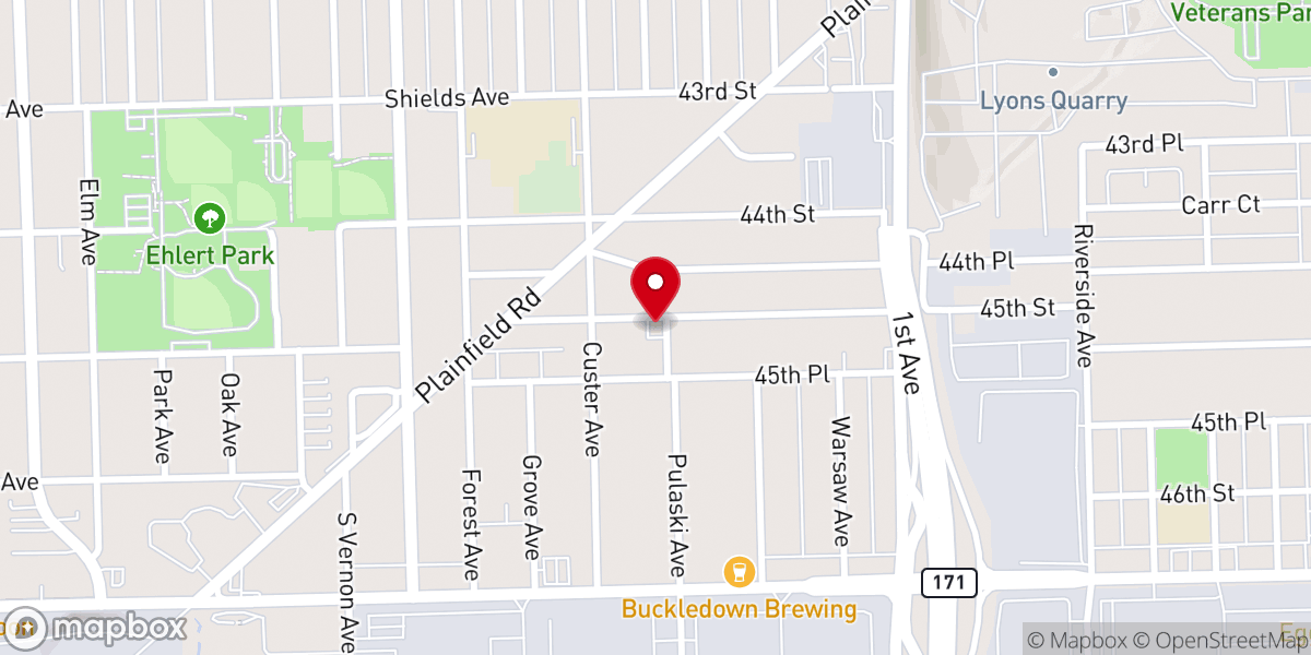 Map showing location of Wellspring Christian Church