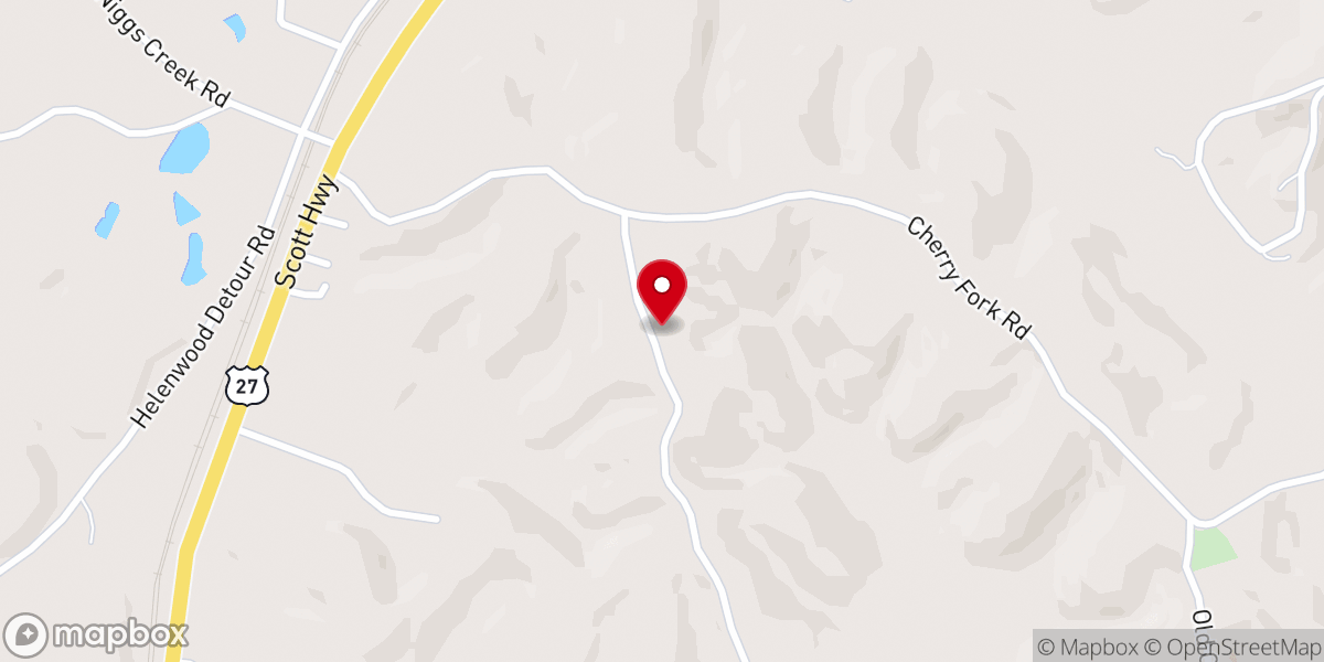 Map showing location of Anointed Church of Living God