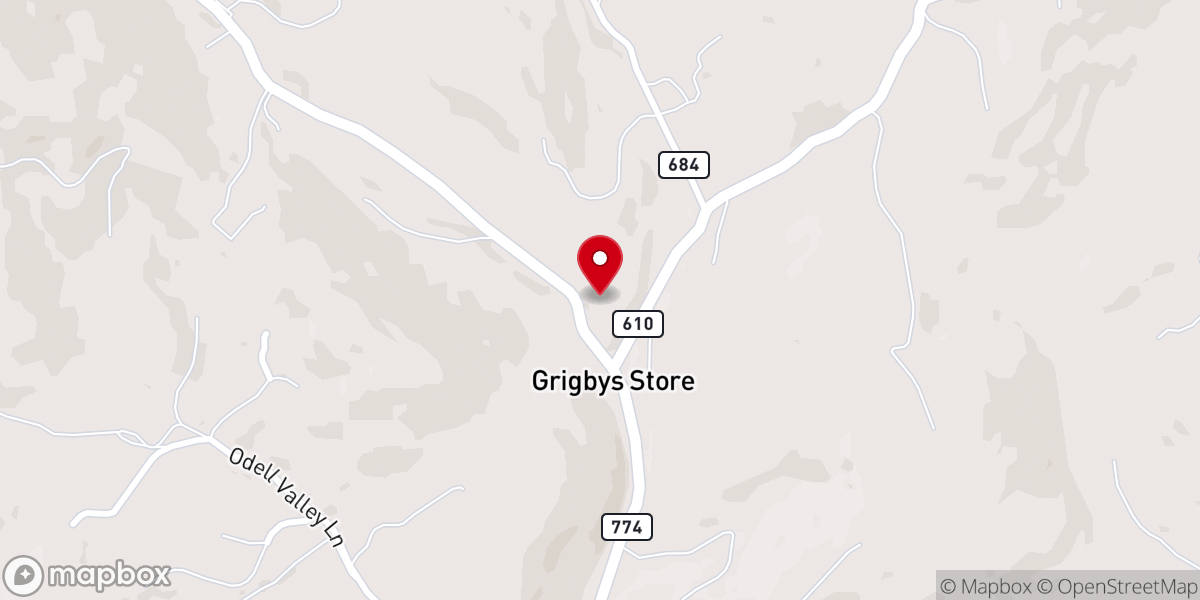 Map showing location of Point Truth Church