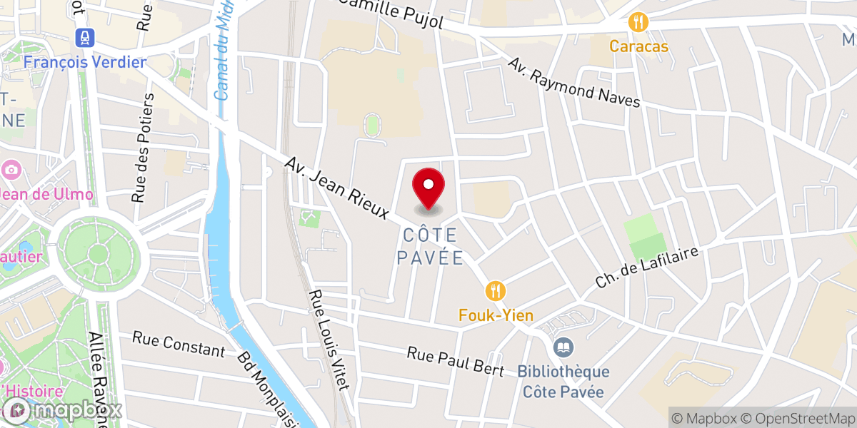 Map showing location of Paroisse Sainte Thérèse de l'Enfant Jésus