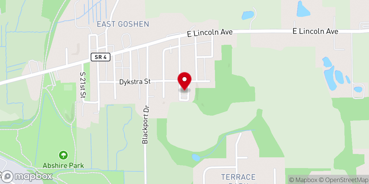 Map showing location of Family Worship Center