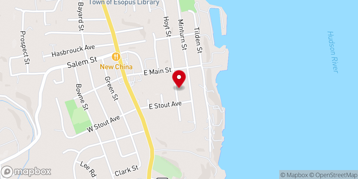 Map showing location of Presentation Church