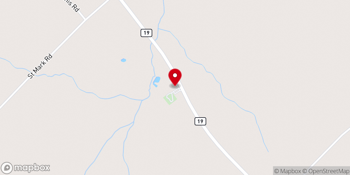 Map showing location of Greater New Friendship Baptist Church