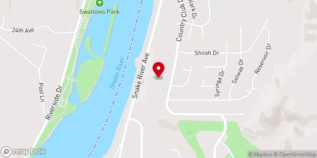 Map showing location of Grace Bible Church LC Valley
