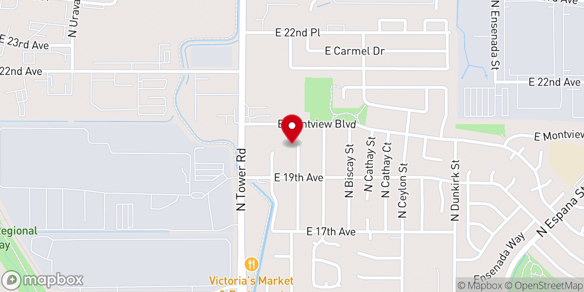 Map showing location of Old Landmark Baptist Church