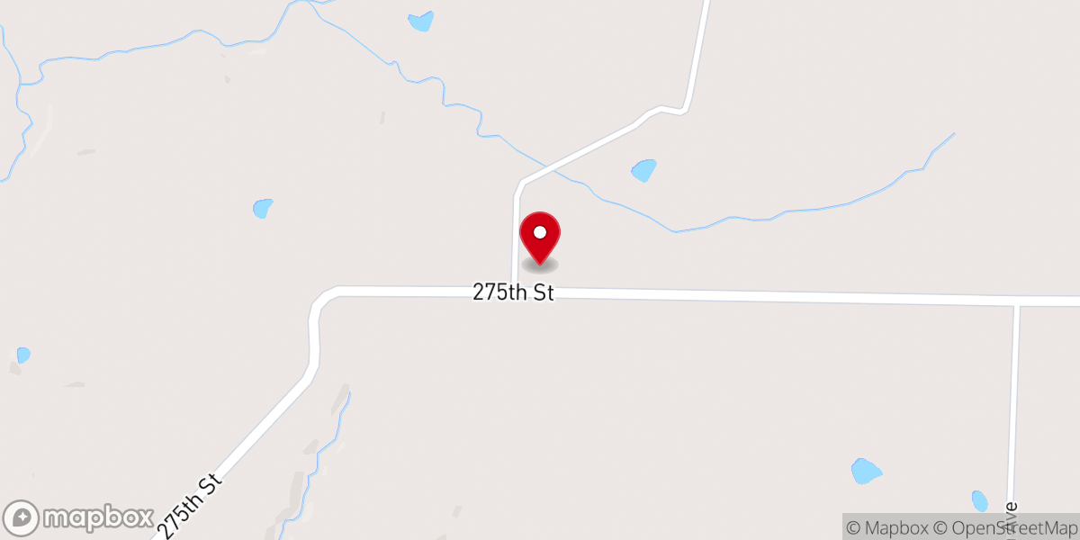 Map showing location of Bethel Bible Church