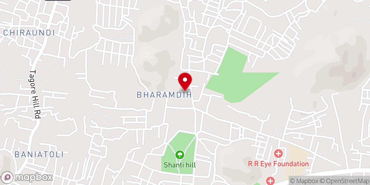 Map showing location of Don Bosco Church