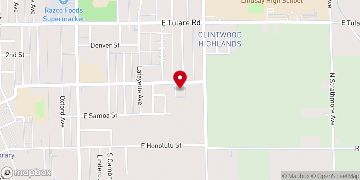 Map showing location of La Iglesia de Jesucristo de los Santos de los Últimos Días