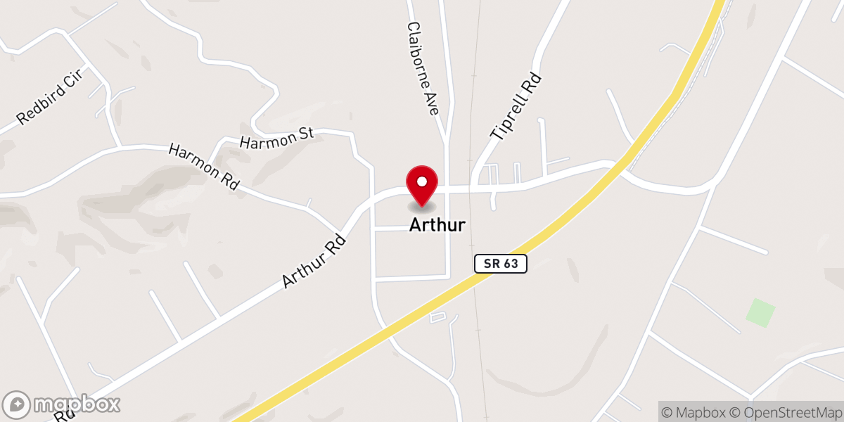 Map showing location of Spirit & Truth Worship Center