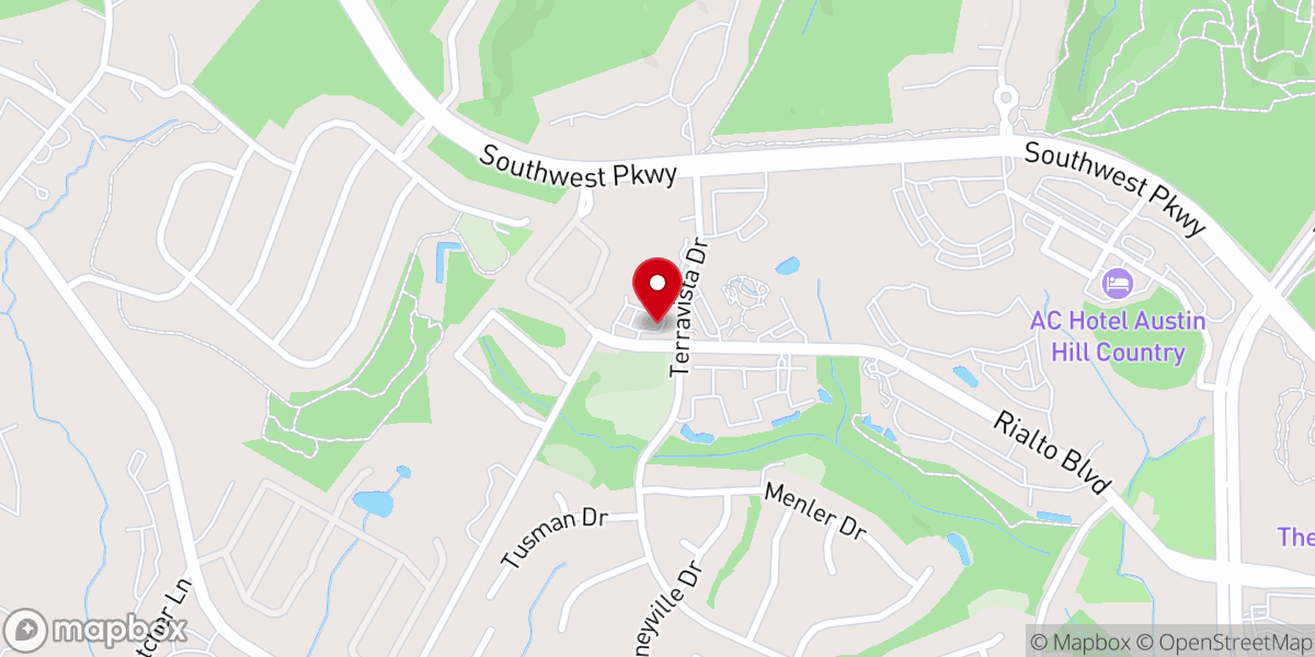 Map showing location of All Saints Presbyterian Church & Preschool
