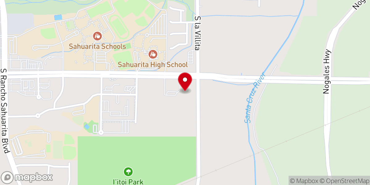 Map showing location of Grace Lutheran Church and Child Learning Center