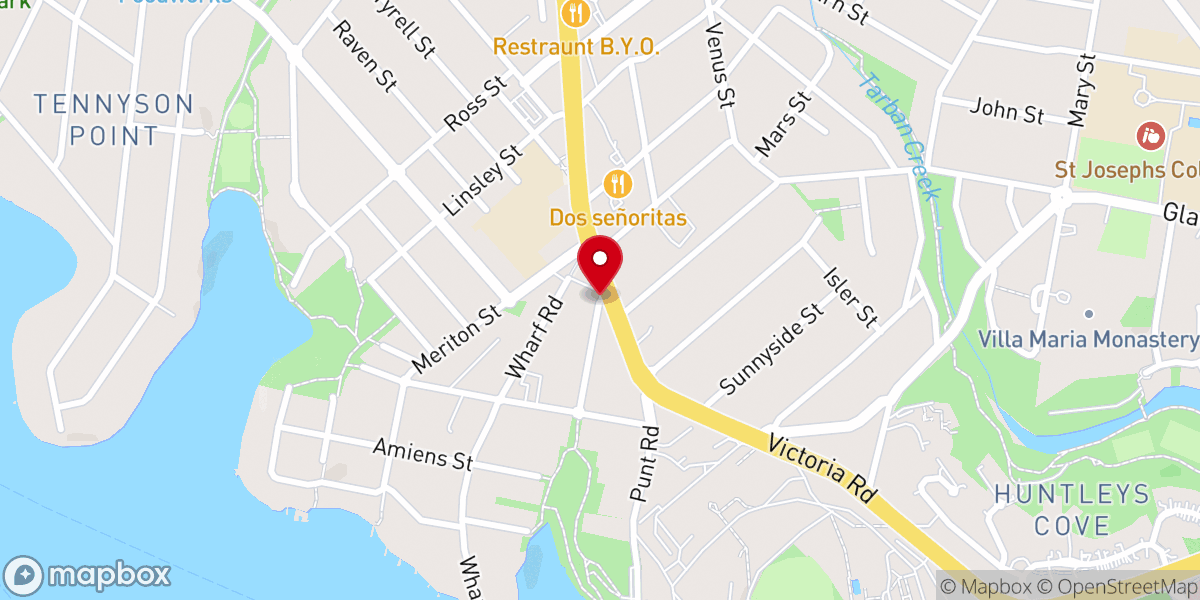 Map showing location of GraceLife Church Sydney