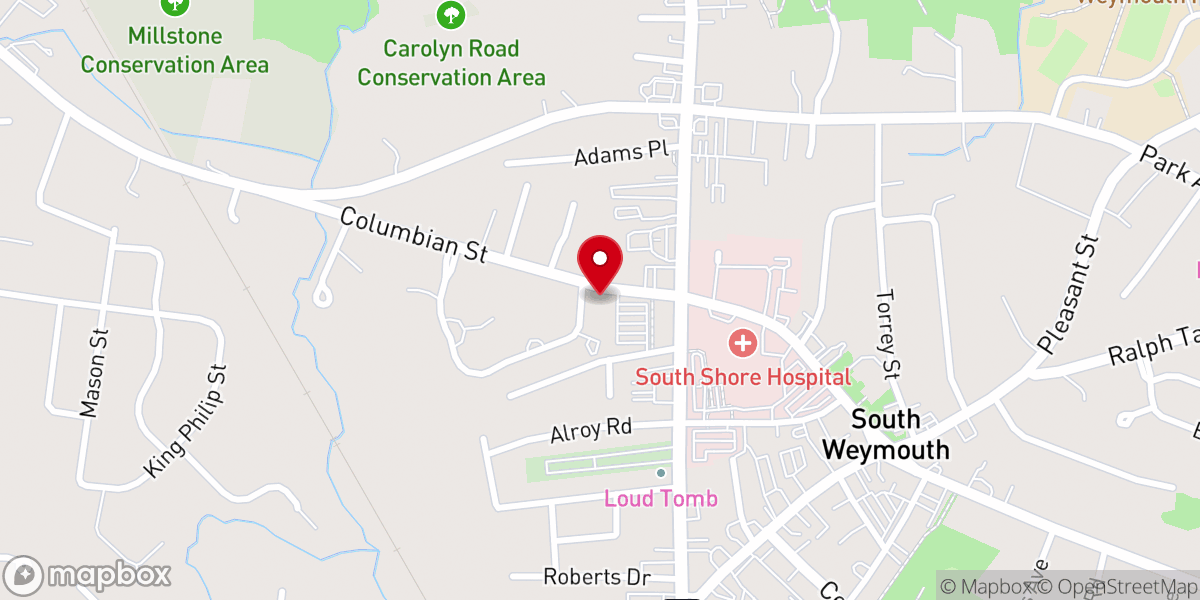 Map showing location of Holy Nativity Episcopal Church