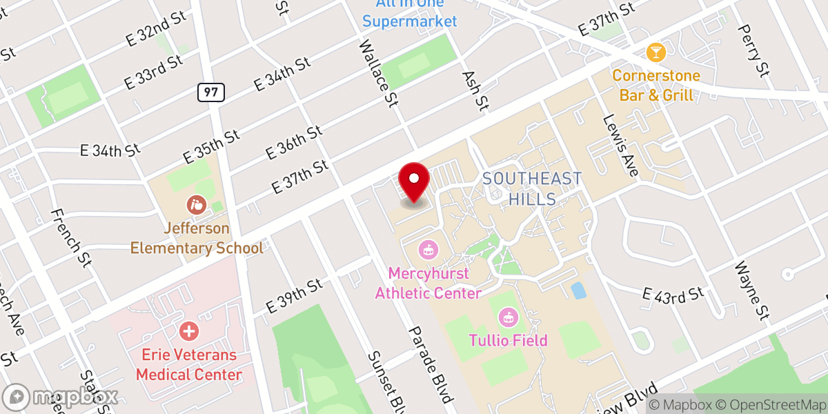Map showing location of Saint Luke Catholic School