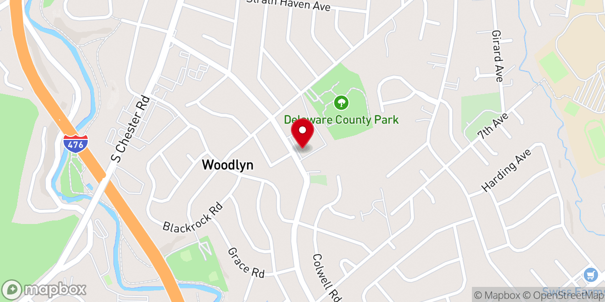 Map showing location of Notre Dame De Lourdes Church