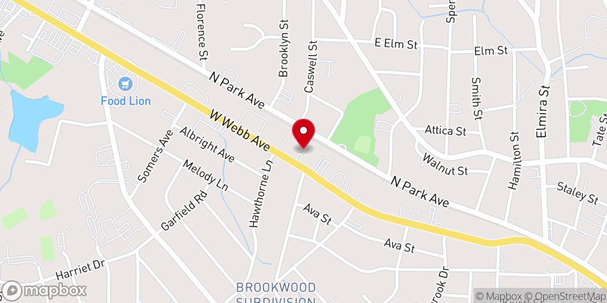 Map showing location of Truth Deliverance Church