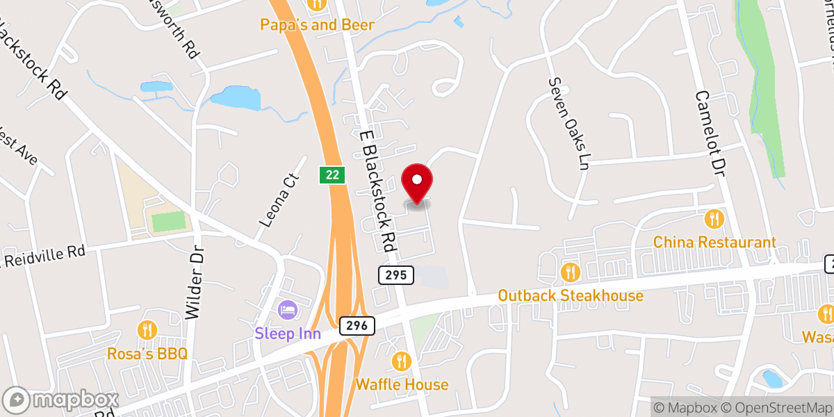 Map showing location of City Lights Church