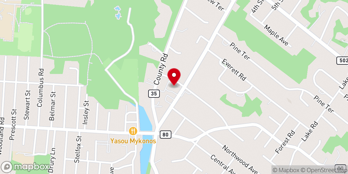 Map showing location of Saint Josephs School