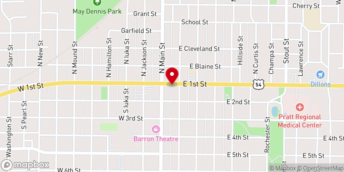 Map showing location of Hallelujah-El Shaddai