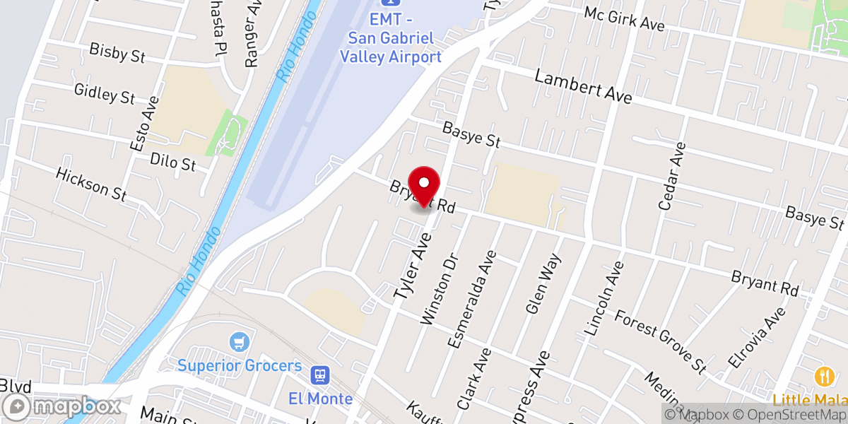 Map showing location of Iglesia Bautista De Jesus