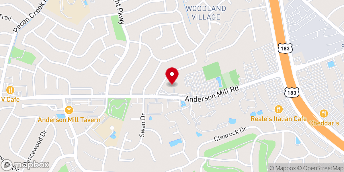 Map showing location of Bethany United Methodist Church