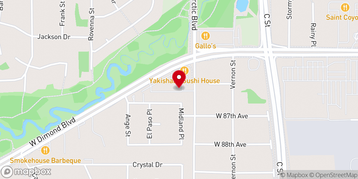 Map showing location of House Of Judah Christian Worship Center