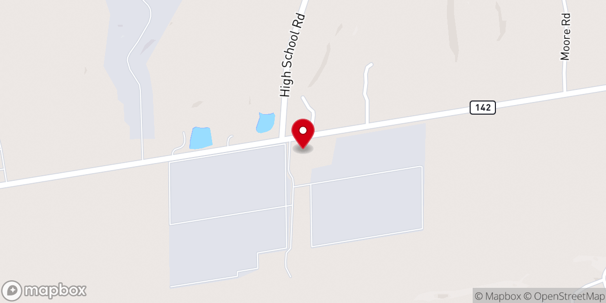 Map showing location of Life Tabernacle