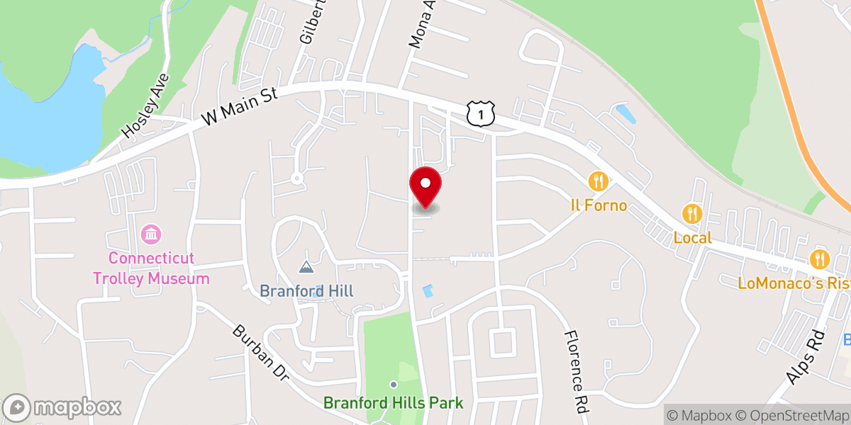 Map showing location of New Life Apostolic Church