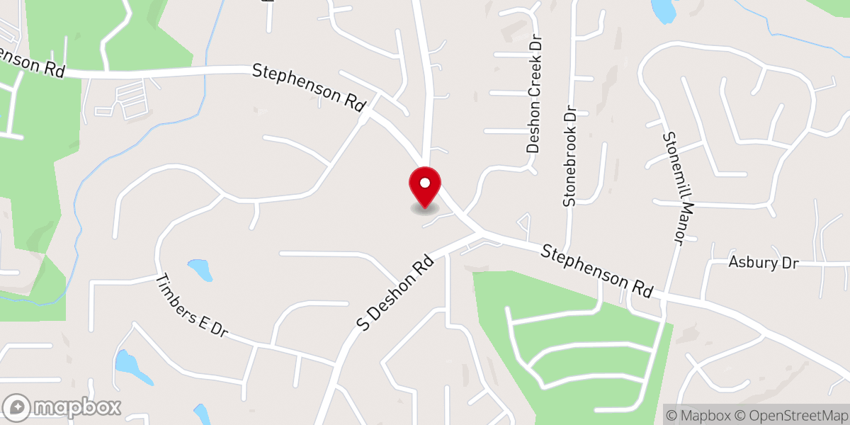 Map showing location of Christ Apostolic Church