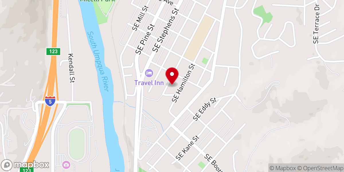 Map showing location of Faith Family Fellowship