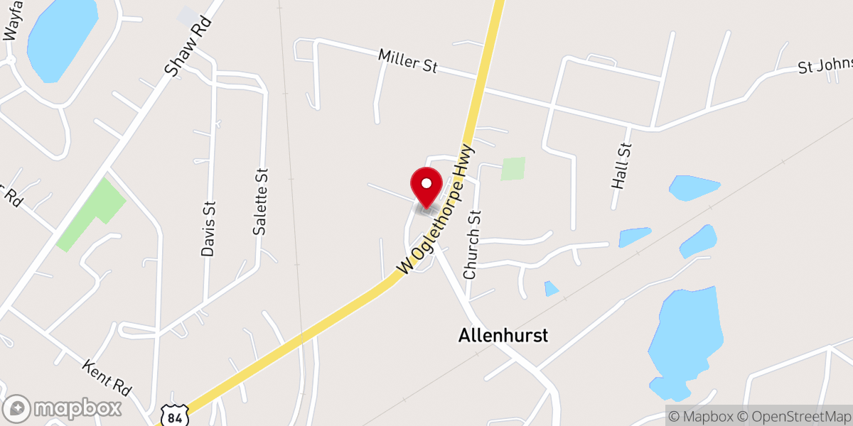 Map showing location of Christ Prayer Deliverance