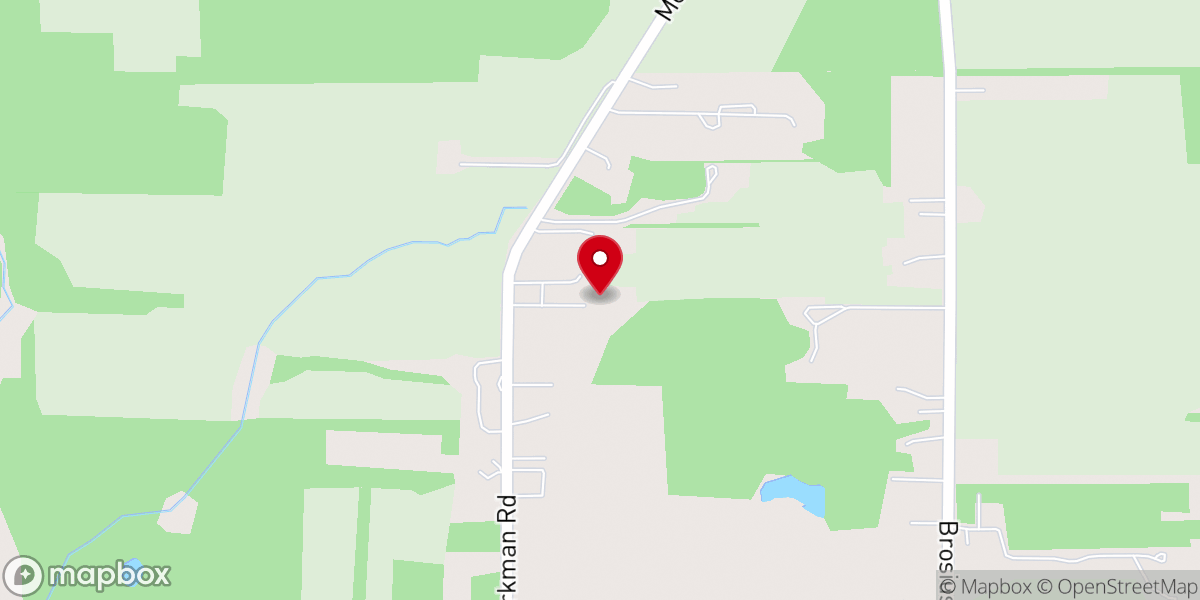 Map showing location of The Fountain Church of God