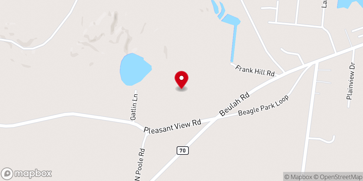 Map showing location of Faith Missionary Baptist