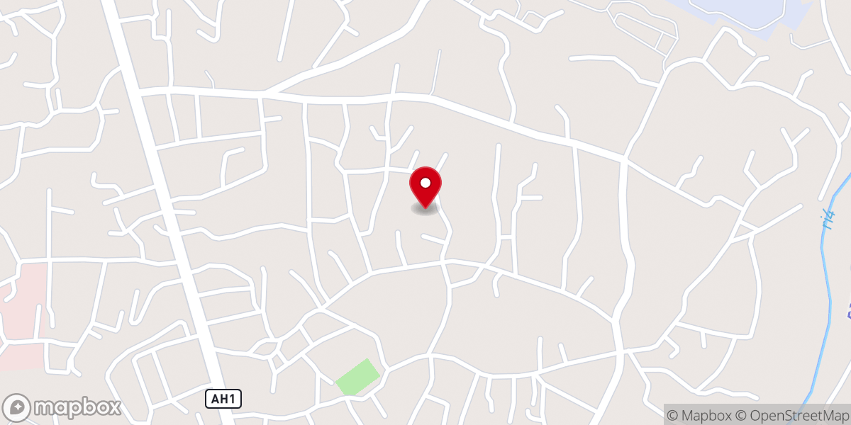 Map showing location of The Pentecostal Mission