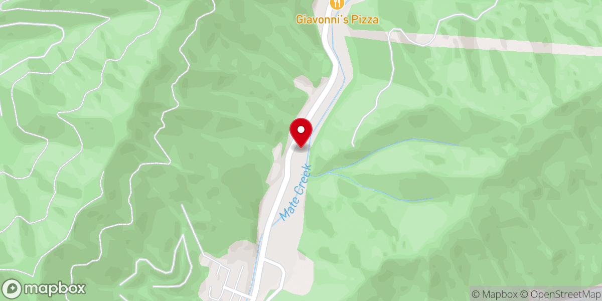 Map showing location of Matewan Assembly of God