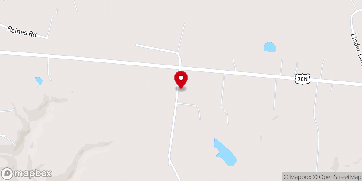 Map showing location of Mount Zion Literature Ministries