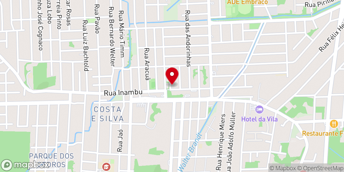 Map showing location of Igreja Evangélica Pentecostal Rocha Eterna