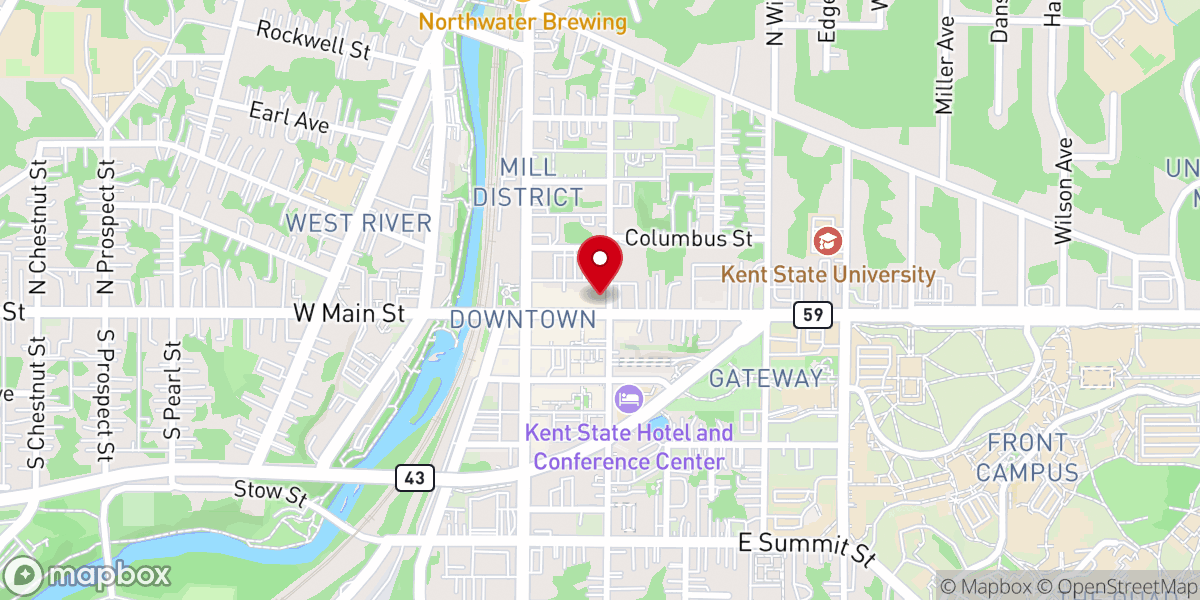 Map showing location of The Kent Stage