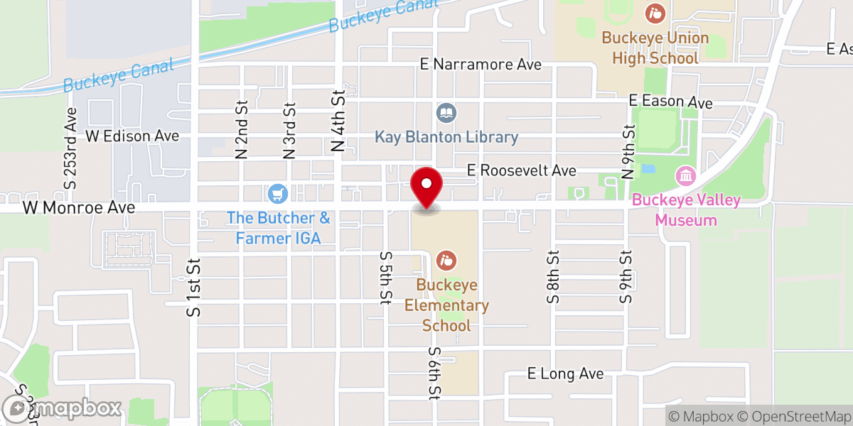 Map showing location of Apostolic Church Christ Saves