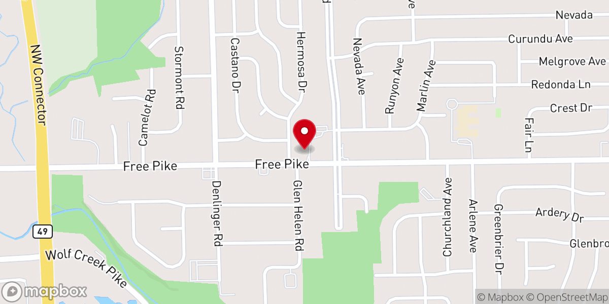 Map showing location of Abundant Life CCM